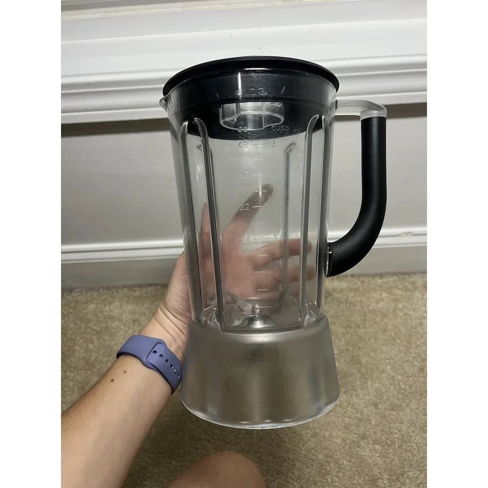 Kitchen Aid 6 Cup/ 48oz Plastic Blender Replacement Pitcher with Lid